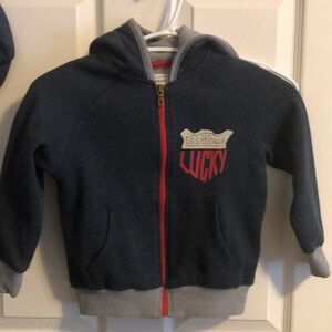 Zip up hoodie
